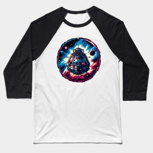 Vostok - Dawn of Human Spaceflight Baseball T-Shirt
